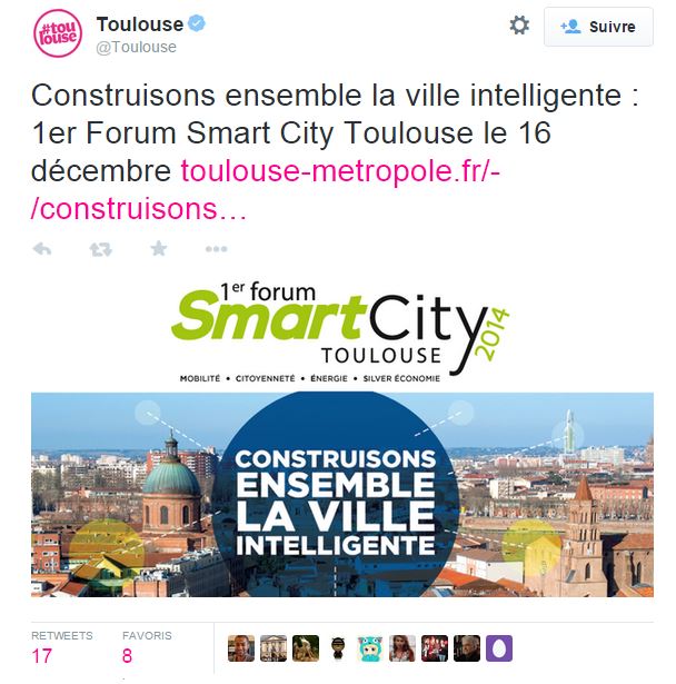 Smart Toulouse modèle de déploiement de ville intelligente