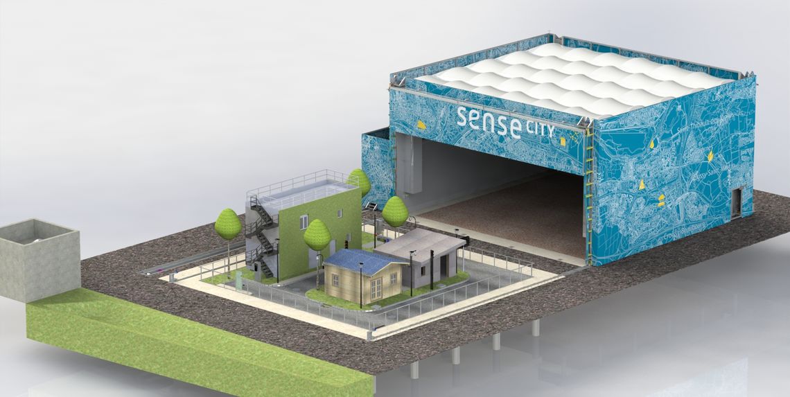 Sense-City, une mini-ville artificielle au service du progrès technologique