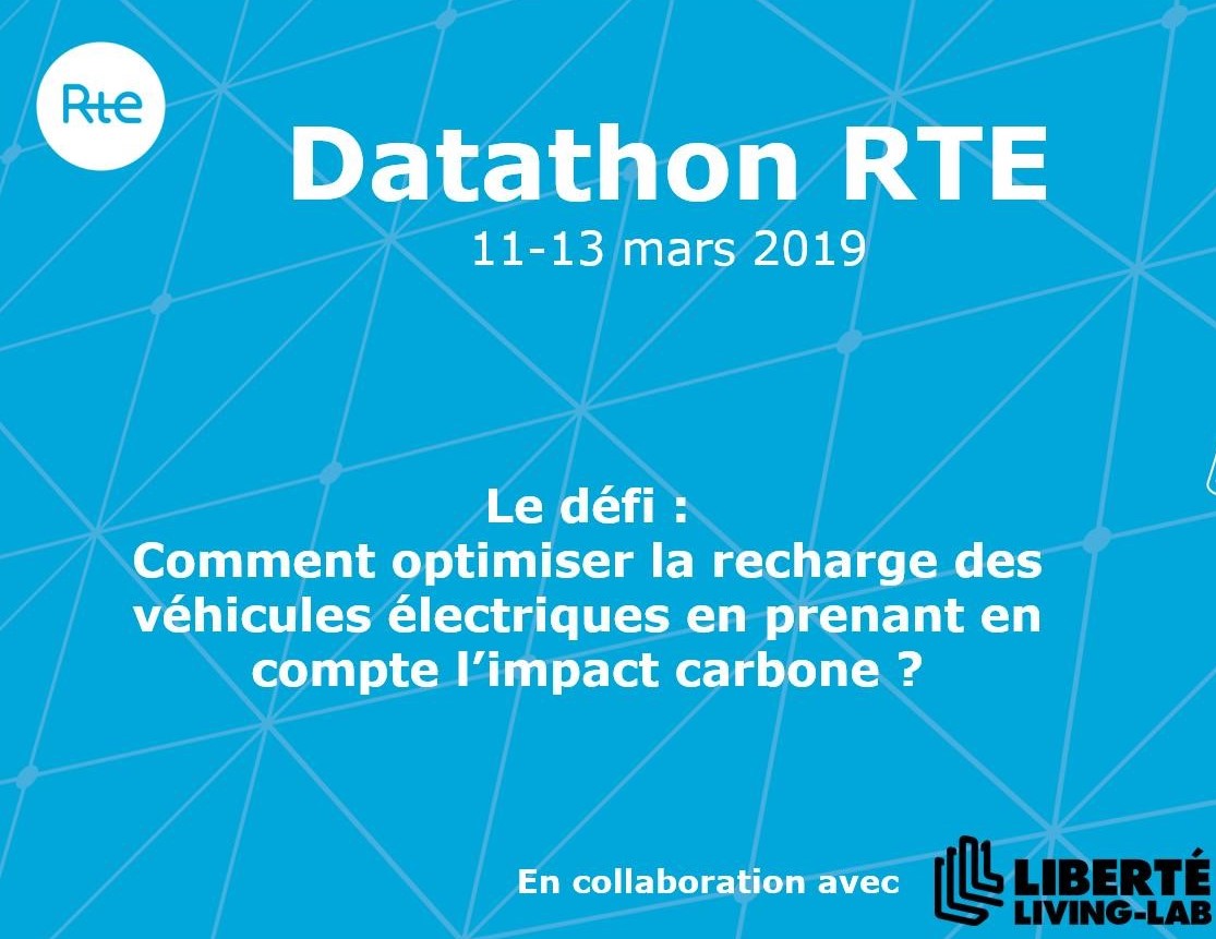 Datathon RTE : « Comment optimiser la recharge des véhicules électriques en prenant en compte l’impact carbone »