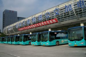 Bus électriques en Chine