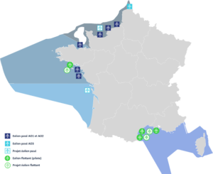 éoliennes en France